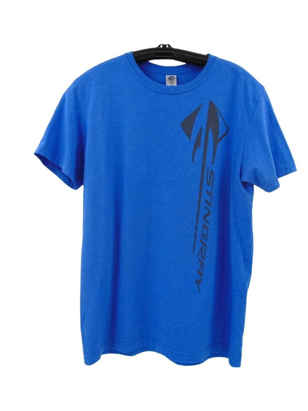 New Agenda Perrin Corvette Stingray Blue T Shirt Size L Soft NA92 Classic
